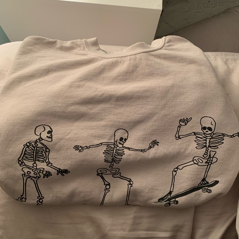 Urban outfitters skeleton sweatshirt